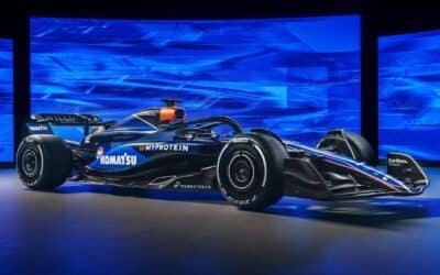 Franco Colapinto presente en el lanzamiento del nuevo Williams de Fórmula 1 para este 2024