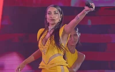 María Becerra hizo delirar a su público en el Monumental