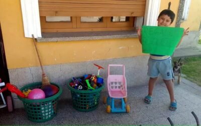 Liam Bazán, el niño de 5 años que decidió donar sus juguetes