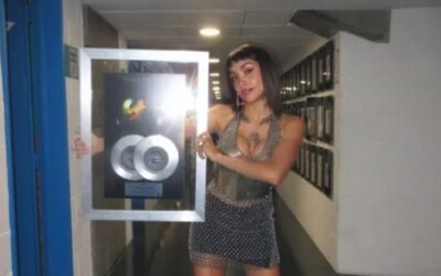 Recuperaron el disco de platino de María Becerra