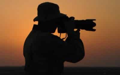 Fotógrafo aficionado capturó una imagen de un feroz animal y ganó el premio mayor