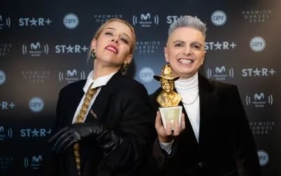 Miranda! se llevó el oro en la entrega de los Gardel 2024