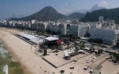 Río de Janeiro se prepara para el show de Madonna