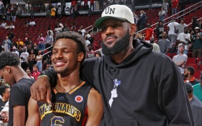 De tal palo, tal astilla: Bronny James, hijo de LeBron, jugará con su padre en Los Ángeles Lakers