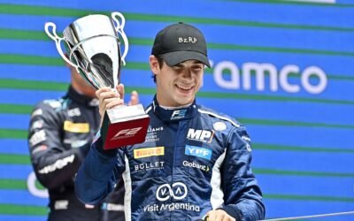 Franco Colapinto, segundo en el circuito de Montmeló