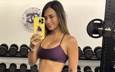 Antonela Roccuzzo contó cuáles son sus canciones favoritas para entrenar