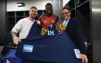 Messi apoya la campaña Ponchos Azules en la Copa América