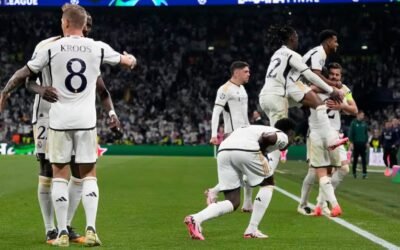 El Real Madrid le ganó al Dortmund y festejó en la final de la Champions League
