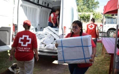 La Cruz Roja Argentina cumplió 144 años presente en todo el país