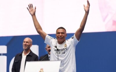 Kylian Mbappé fue presentado en el Real Madrid