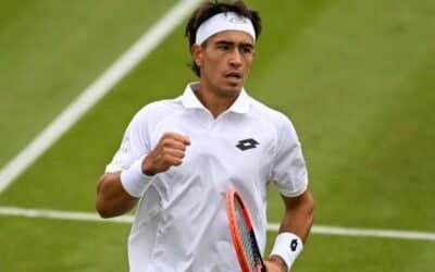 Francisco Comesaña sigue haciendo historia en Wimbledon