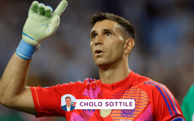 Dibu Martínez, el arquero que se hizo ídolo de grande