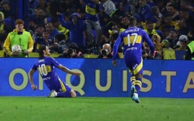 Boca festejó ante Cruzeiro en la Bombonera