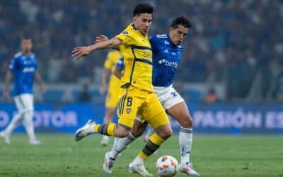 Boca peleó con uno menos pero se despidió de la Sudamericana