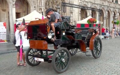 Bruselas: modernizaron los carruajes turísticos y ahora son a tracción eléctrica
