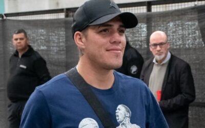 Brian Castaño organizó exhibiciones solidarias mientras planea su vuelta