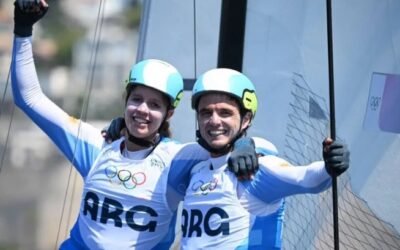 París 2024: Argentina sumó una medalla de plata en yachting