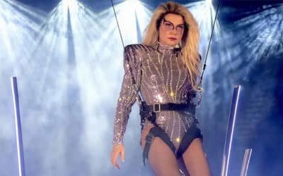 Xuxa deslumbró a todos con su imitación de Lady Gaga