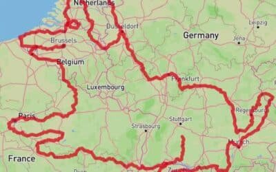 Una ciclista le realizó un particular homenaje a su perro y se convirtió en Récord Guinness