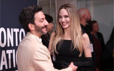 En las grandes ligas: Juan Minujín y Angelina Jolie, juntos en la alfombra roja del Festival de Cine de Toronto