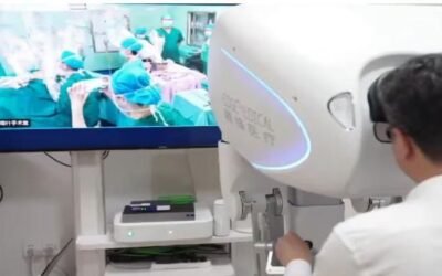 Un cirujano chino le extirpó un tumor a un paciente a 5.000 kilómetros de distancia