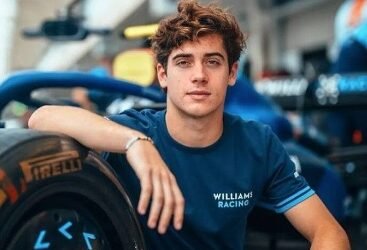 Colapinto se recuperó de un choque y sorprendió en las pruebas de F1