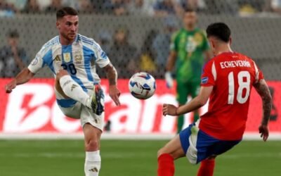 Argentina-Chile y la despedida de Ángel Di María en la previa