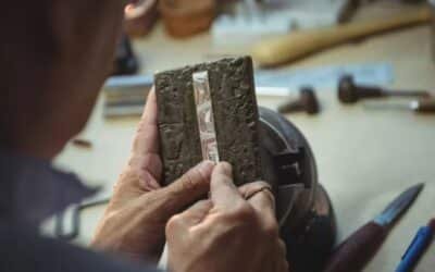 Descubren un taller de piedras y oro de más de 3.400 años