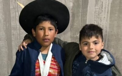 Tiene 10 años y caminó 160 kilómetros para pedir por su familia y sus estudios