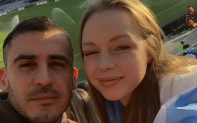 Escapó de la guerra en Ucrania, se enamoró de un argentino y abrió un local en Buenos Aires