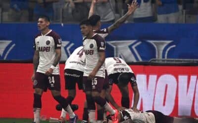 Lanús rescató un empate de oro en su visita a Cruzeiro