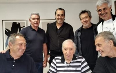 Los campeones del 86 visitaron a Carlos Bilardo