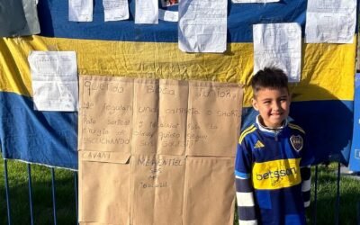 El conmovedor gesto que realizó el plantel de Boca Juniors con un niño que perdió gran parte de su audición