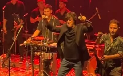 Ciro Martínez sorprendió a todos en un show de cumbia
