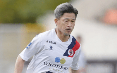 Kazuyoshi Miura, el japonés de 57 años que lleva 40 temporadas como profesional