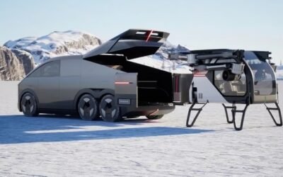 Se diseñó el auto volador