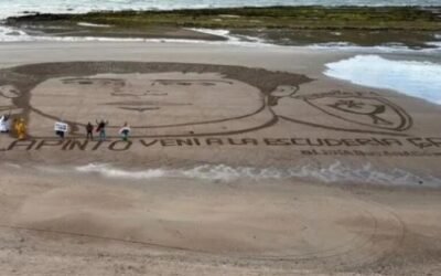 Retrataron a Franco Colapinto en una playa argentina