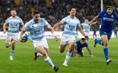 Histórico: Los Pumas golearon a Italia en el primer Test Match