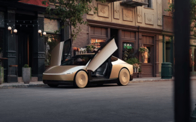 Tesla presentó su Robotaxi, un auto sin conductor