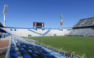 Luego de celebrar el título de Vélez, el exterior del estadio José Amalfitani fue renovado