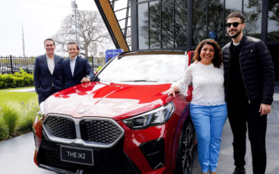 Un auto de lujo y 100% eléctrico llegó a Argentina