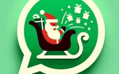 El modo Papá Noel en WhatsApp