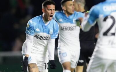 Liga Profesional: Racing ganó y se prendió a la pelea