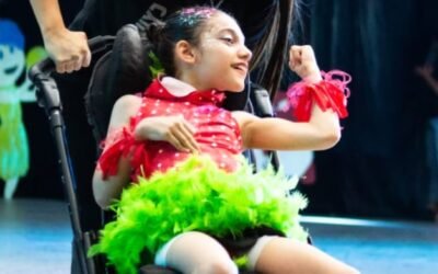 Nació con una discapacidad motora y cumplió su sueño de poder patinar