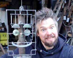 Guillermo Galetti, de revivir chatarra a una obra icónica: “El remador de dulce de leche”