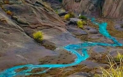 De ensueño: el río turquesa que une a dos provincias