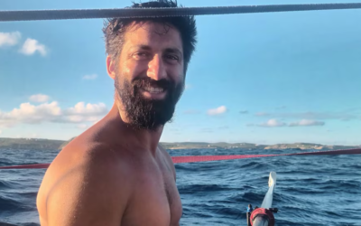 Se transformó en el primer argentino en cruzar el Atlántico remando