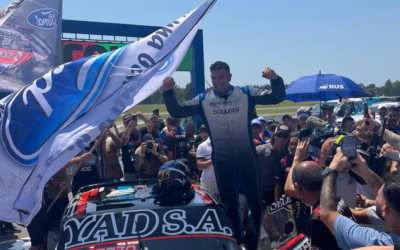 Primera victoria del hermano de Dibu Martínez en el TC Pista Mouras