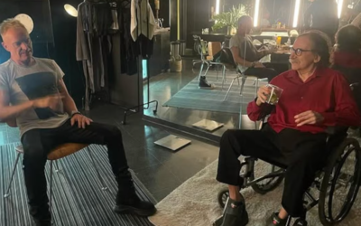 Así fue el emotivo reencuentro entre Charly García y Sting