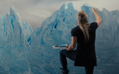 Helmut Ditsch vendió una obra del Perito Moreno y rompió su propia marca